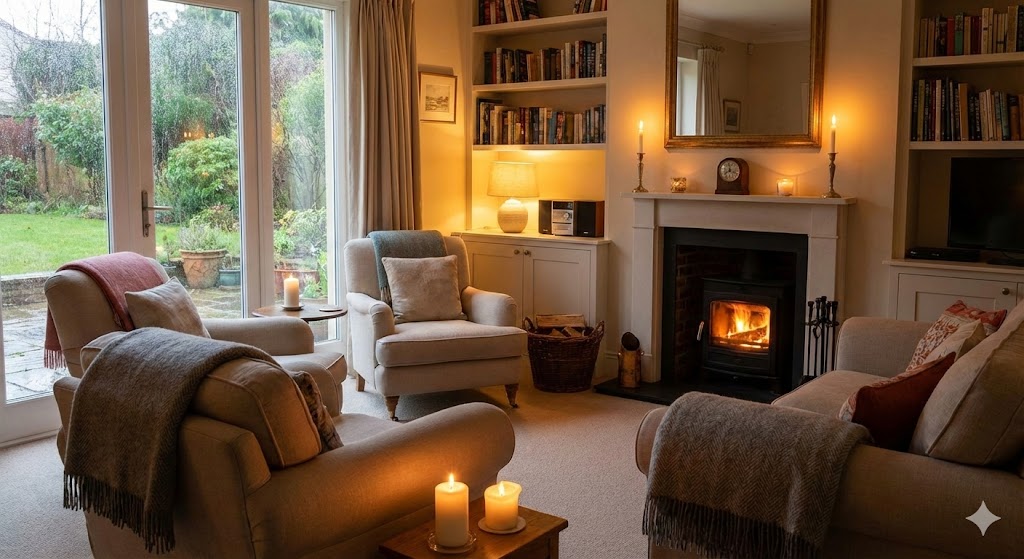 Hyggelig opholdsstue